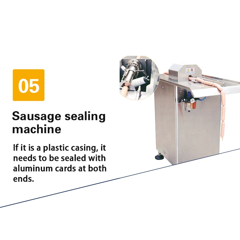 TCA High Quality Small Scale Automatic Commercial Sausage Making Machine Production Line