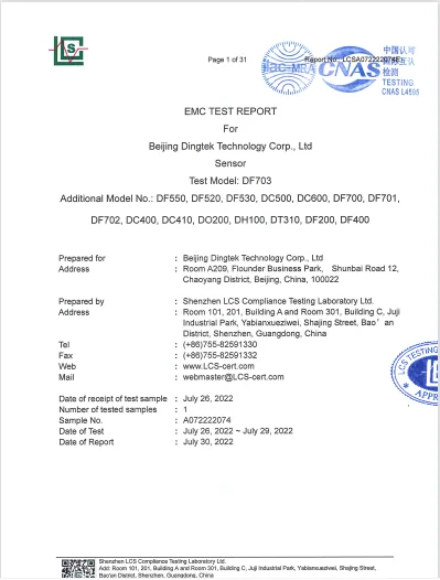 Df703 Lorawan Smart Waste Bin Fill Level Ultrasonic Sensor Garbage ...