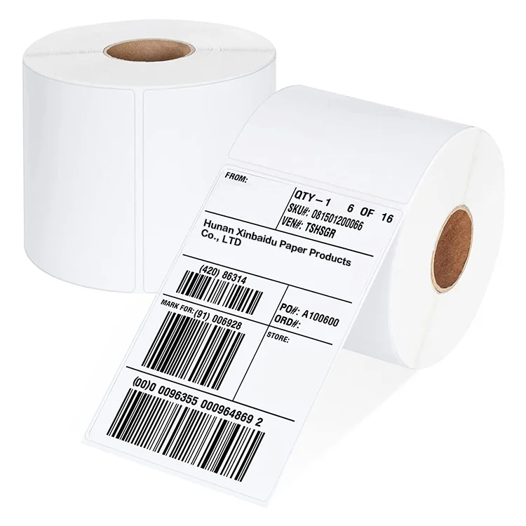 Commonly Used In Logistics Industry 60*40 100*150 40*20 Shipping Label ...