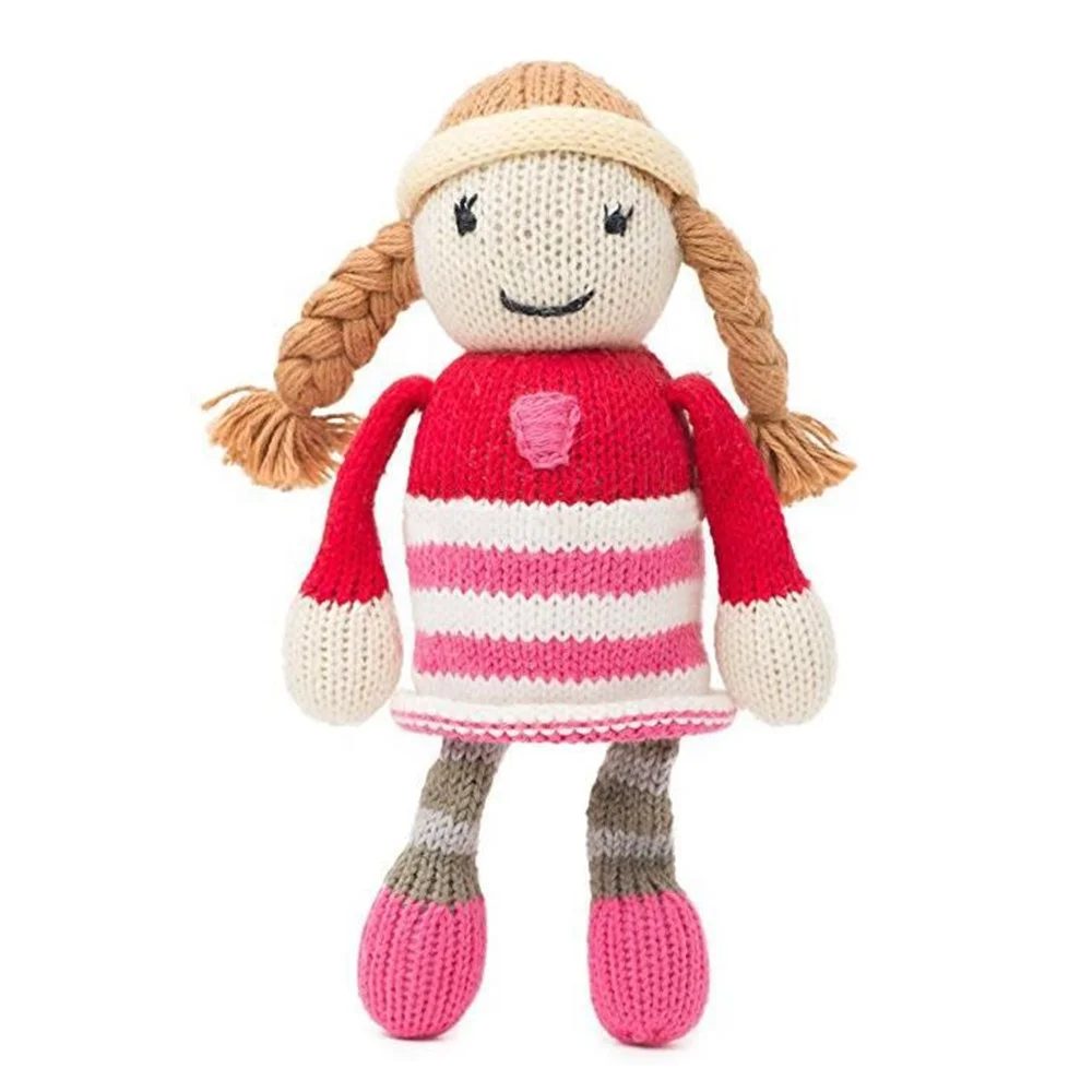 高品质的卡哇伊钩针针织毛绒娃娃