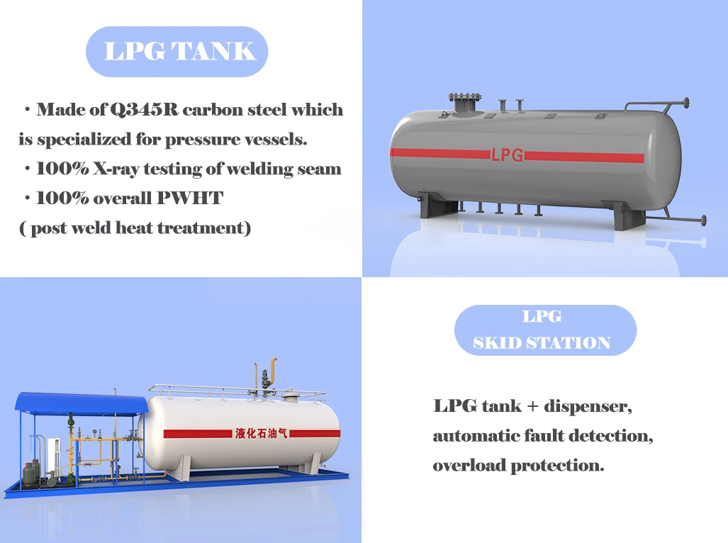 5 Tons Mobile Lpg Filling Station 10,000liters Lpg Gas Station Filling ...