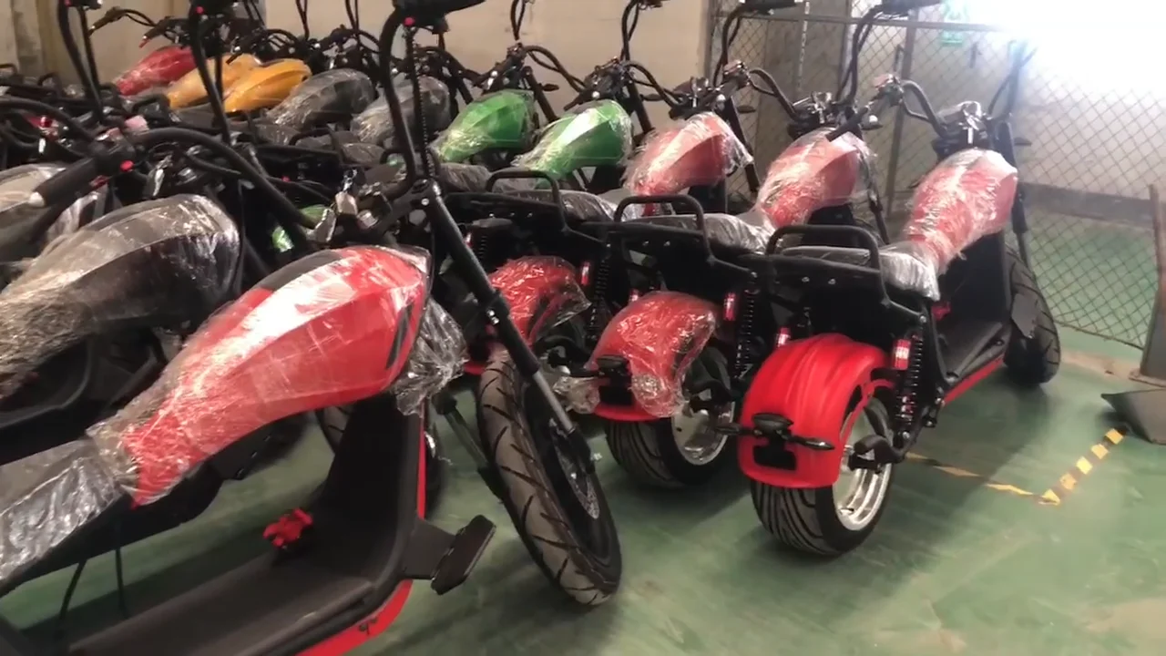 Shansu Fast Delivery Eu Warehouse Electric Scooters Citycoco Cp-6 3000w ...