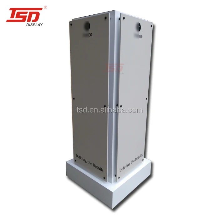 Retail Store Shop MDF Table Product Display Stand for Smart Door Lock