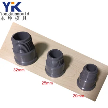 pvc male threading pipe fitting mould