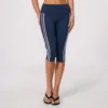 Leggings Capri-Blu scuro