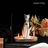 Egyptian Mau candle holder