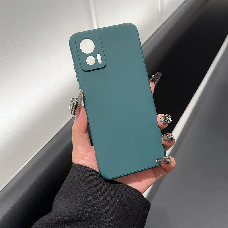 Funda de teléfono de color sólido Laudtec LX301 con textura delicada resistente a los arañazos y al desgaste Para Motorola G85 G84 G54  