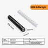 Nero/Bianco/Luce Griglia 12W
