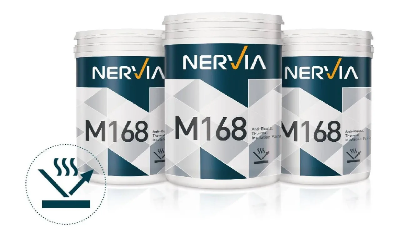 Nervia roof AntiRust & heat resistant spray paint for concrete and metal roof coating and paint