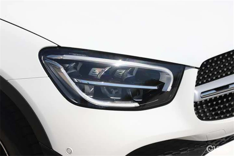 product car headlight glass pc lampshade cover lens for mercedes benz glc 200 260 glc300 w253 headlamp glass shade lens cover 2019 2020-37