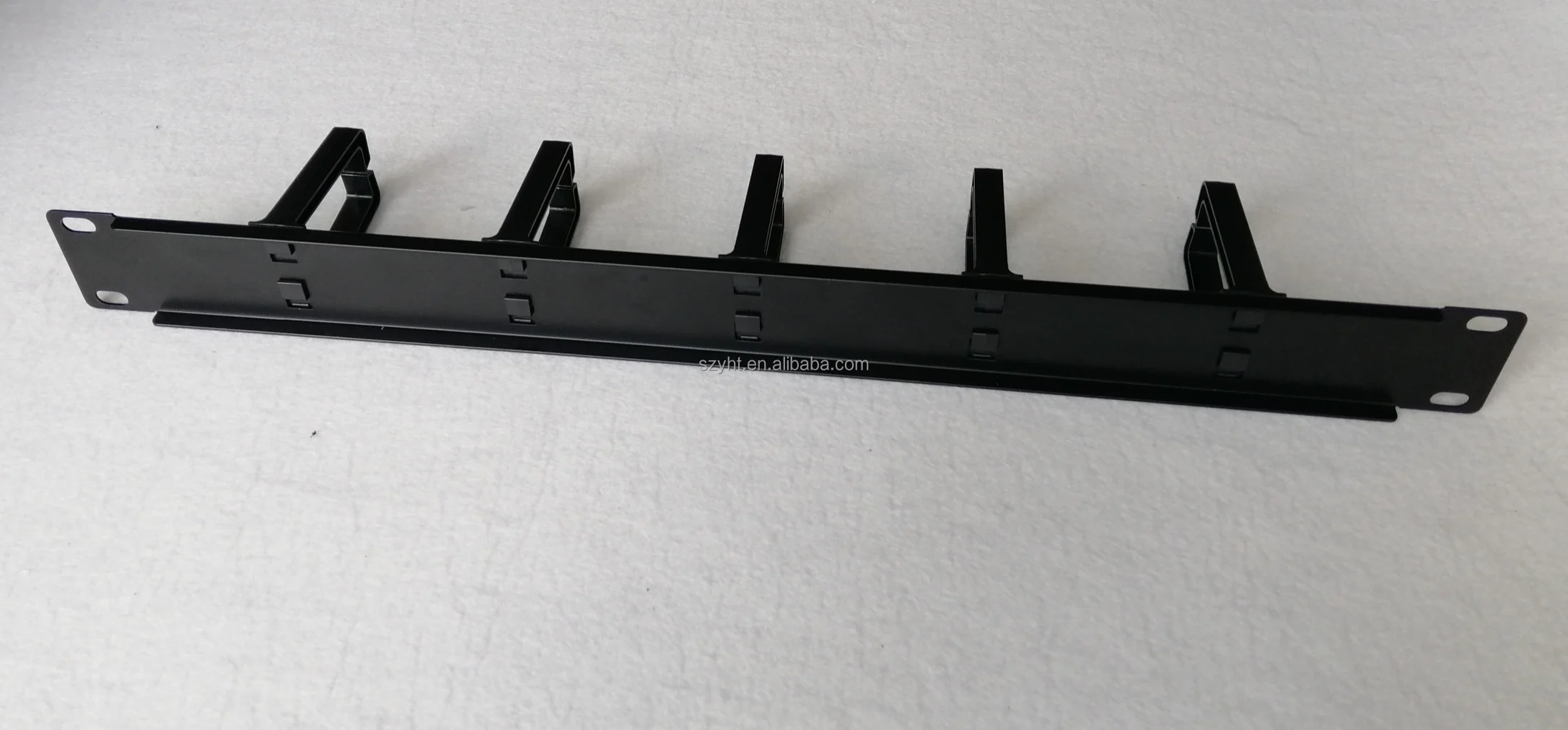 fiber optic 19inch rack mounted optical cable management panel in metal material