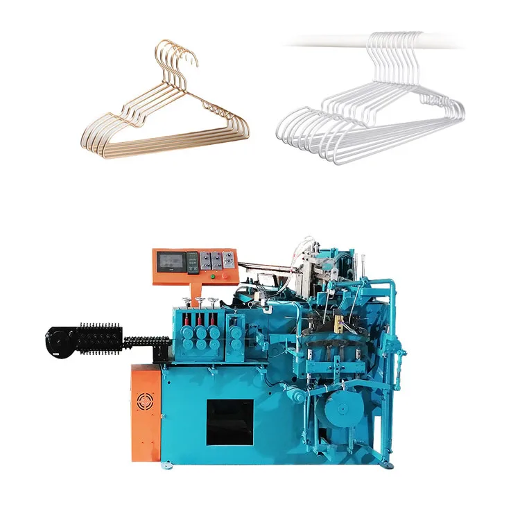 Fully Automatic High Speed Metal Galvanized Steel Iron Clothes Coat Hanger Making Machine