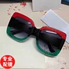 Red on top-green on bottom