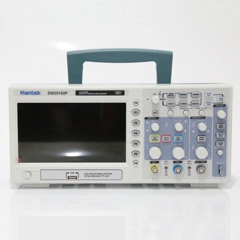 Hantek Dso5102p Digital Oscilloscope 100mhz 2channels 1gsa/s Real Time
