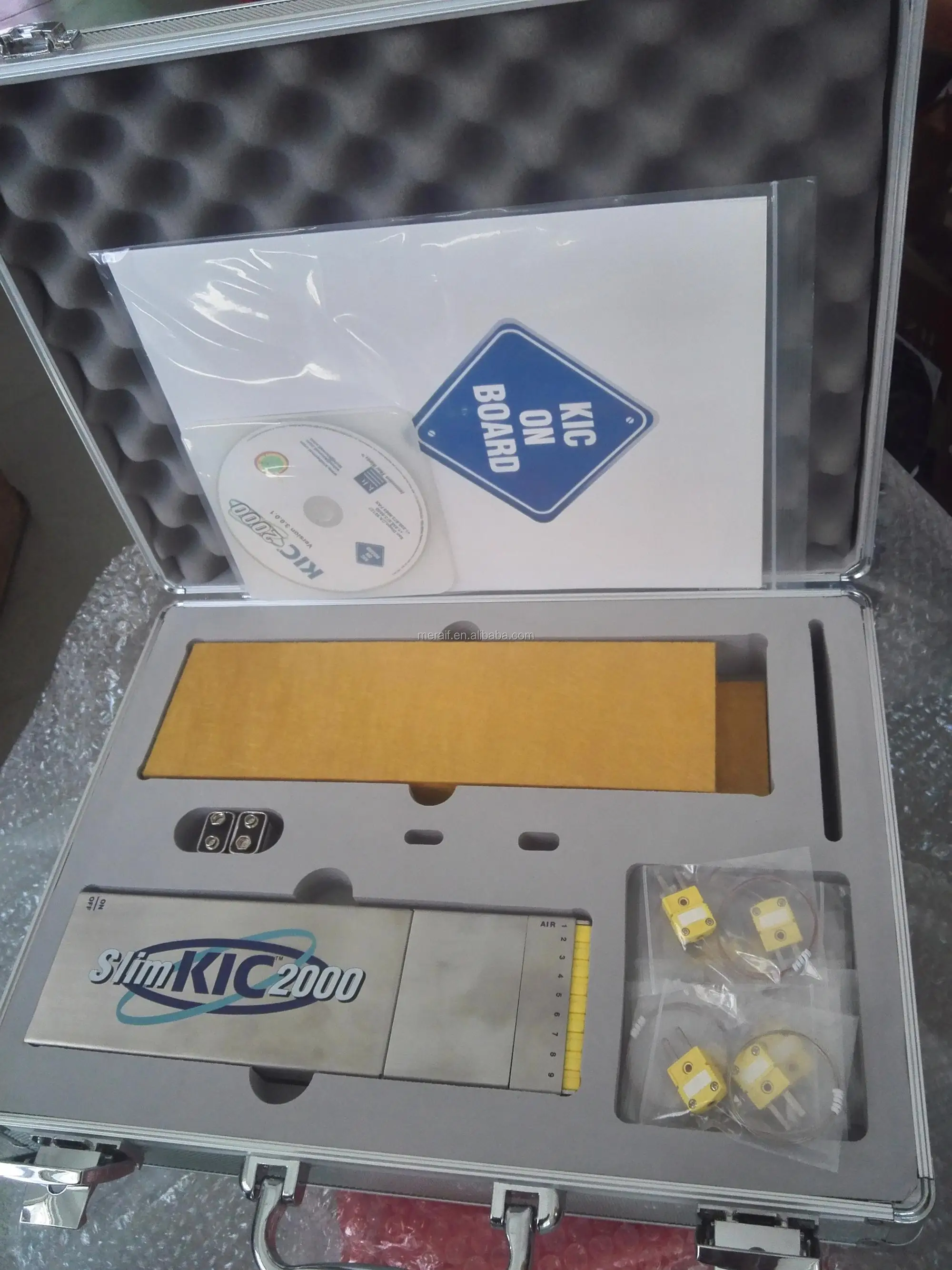 Kic 2000 열 프로파일 러 Smt 리플로우 오븐 프로파일 러 12 채널 슬림 킥 2000 SMT 리플로우 오븐 프로파일 러