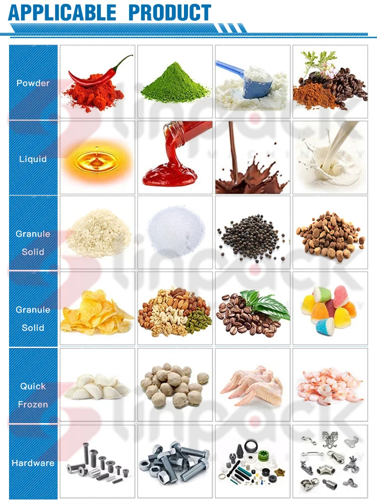 Linpack Bag Automatic Baby Soya Milk Powder Fill Seal Packing Machine