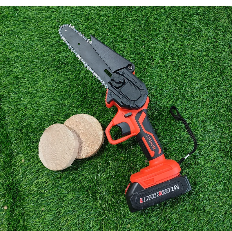 6inch Rechargeable Battery Operated Chain Saw 24v Hand Mini Electric