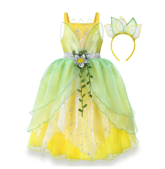 strapless open back dress Teuevayl Princess Dress Up Clothes for Little Girl, Princess Costume for Girls Toddler Toys Role Play Princess Dress Up Christma