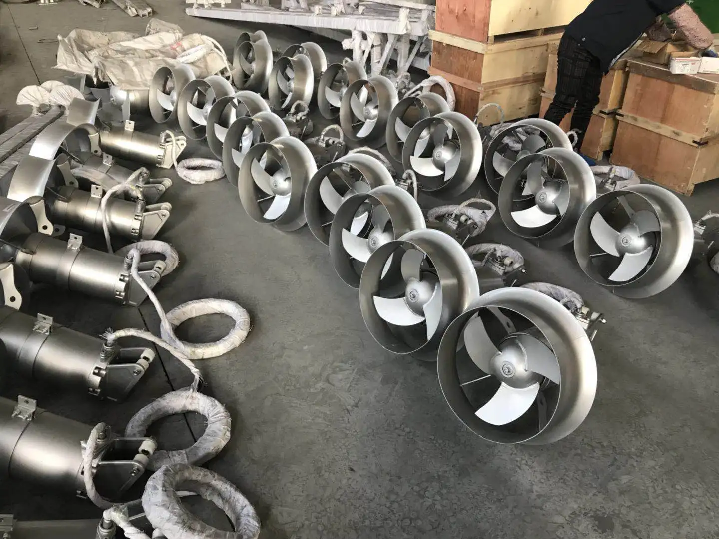 QJB Type Solid Liquid Agitating or Mixing Submersible Mixer for Water Treatment