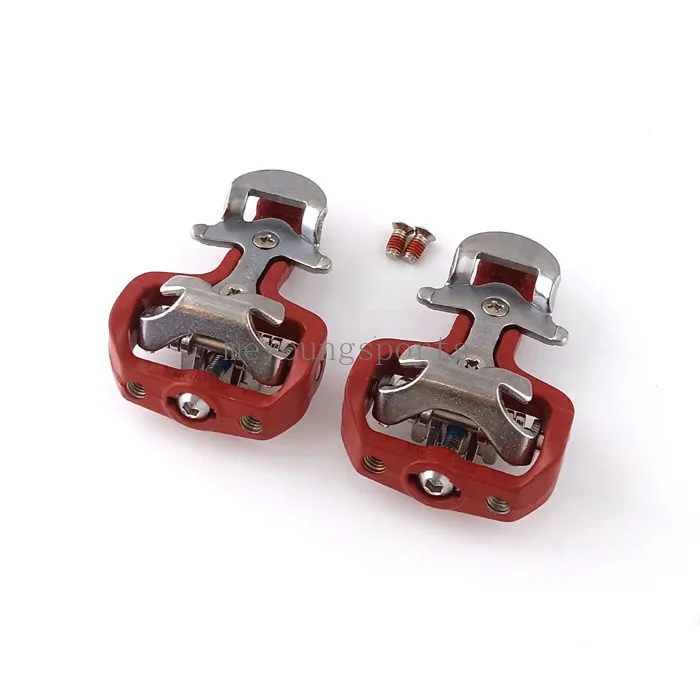 Спиннинг Велосипед SPD MTB закрытый цикл системы бутсы с красной JD-304-SPD