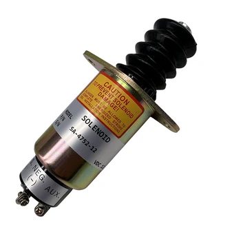 Excavator Accessories 12v Fuel Shutoff Solenoid SA-4752-12 Fuel Stop Solenoid Valves SA-4752