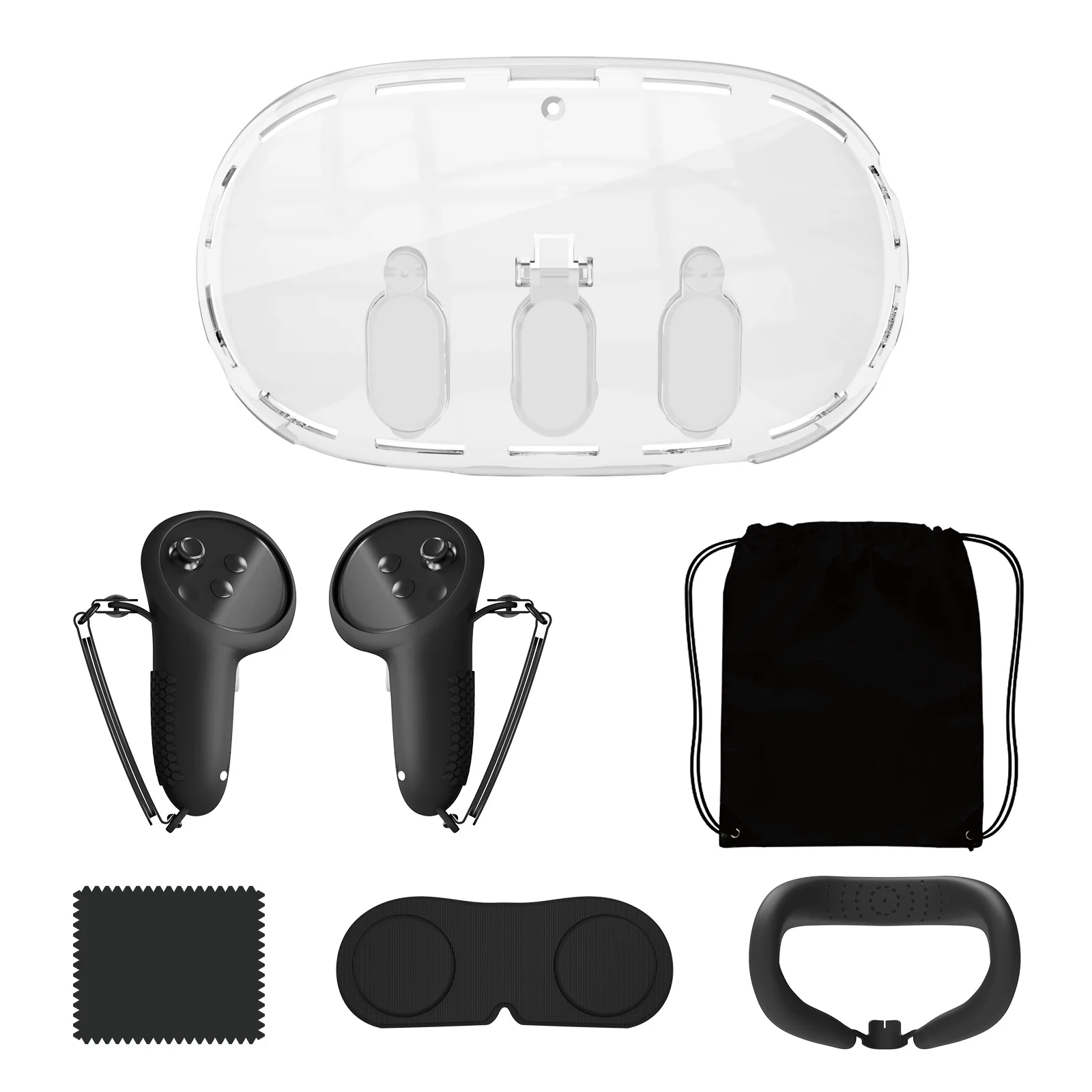 Laudtec LX373 Face mask protective cover with Dustproof and scratch resistant soft and comfortable sweat proof For Meta quest3