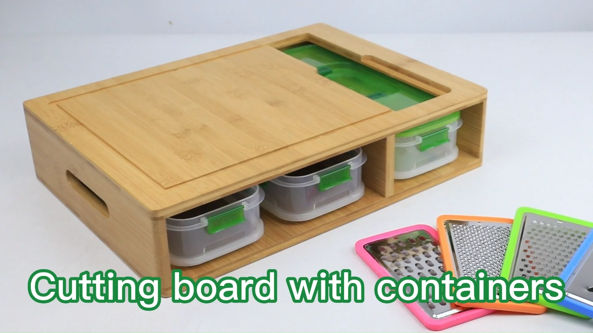 Wood Cutting Board With Containers Kitchen Vegetable Chopping Board   Hb3f4adf2b6664e49a61556ac55caf246R 