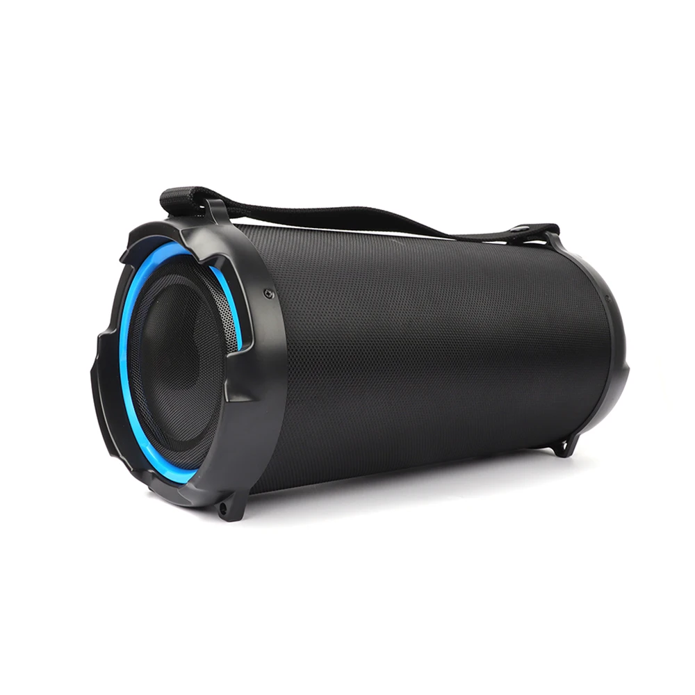 Беспроводная уличная Колонка MICCELL, портативная Водонепроницаемая Колонка RGB со светодиодной подсветкой, профессиональная спортивная акустическая система rock dj, большая уличная садовая колонка