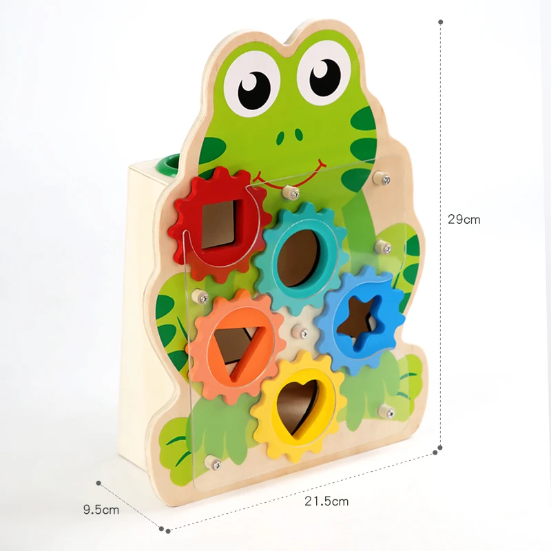Новое поступление, деревянный ранний пазл, мультяшный перехват, животное, снаряжение для бильярдного стола, подходящая игра, распознавание цветов для детей