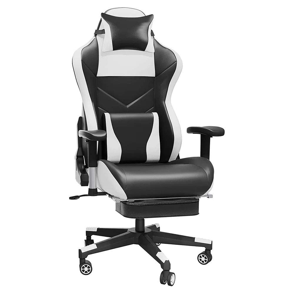 Luxury Leather Recliner Ergonomic Pc Gamer Computer Racing Gaming Chair