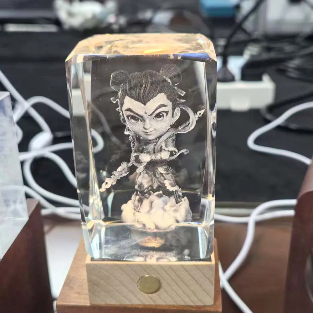3Dレーザー彫刻機 Angel 3000A｜クリスタル・ガラス対応