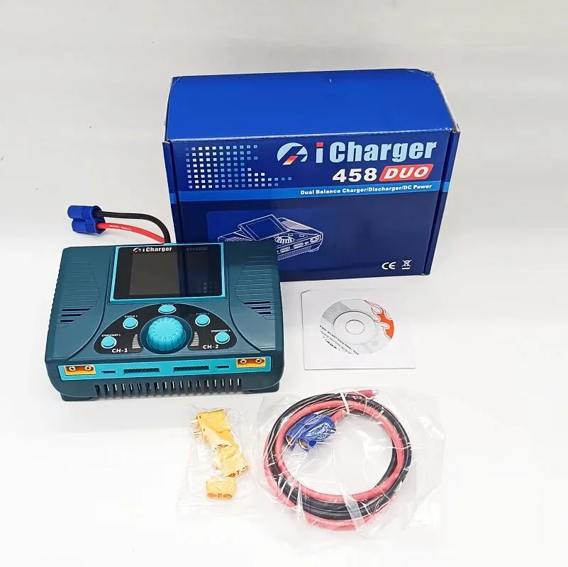 Icharger 458 Duo - High Power, Multi-Function Battery Charger