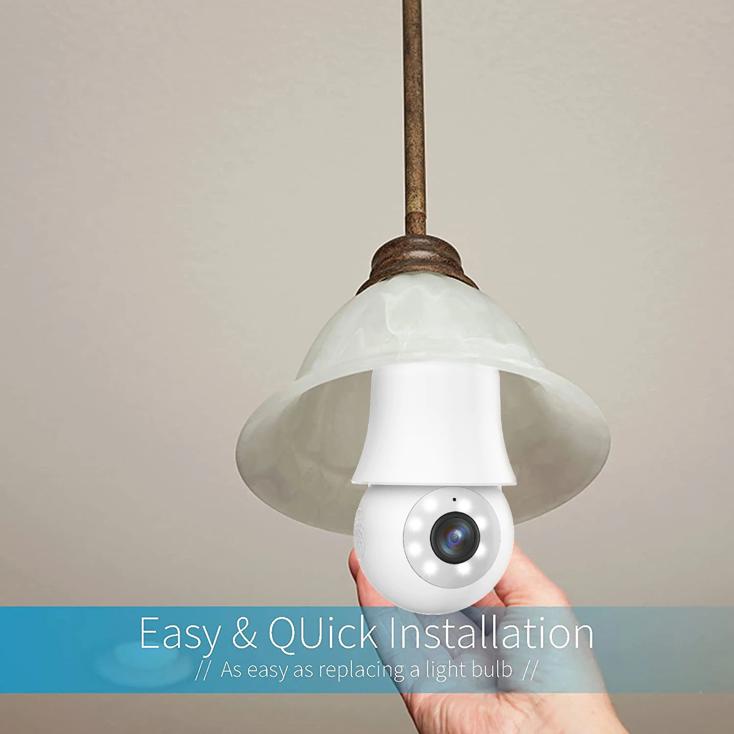LB323 3MP Light Bulb Security Camera WIFI Camera Security Wireless CCTV Bulb Camera