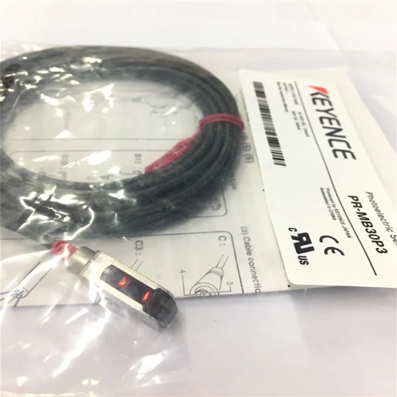 Miniature Photoelectric Sensor Keyence Prmb30n3 Selfcontained Pr