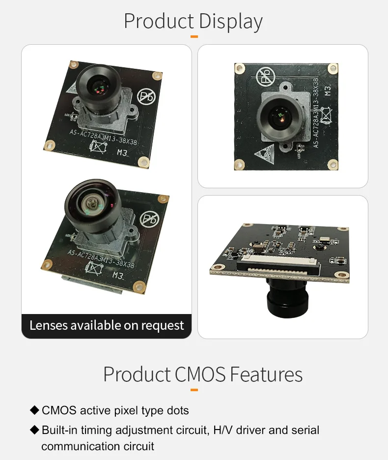 DGZX IMX327 1080P 60fps Cctv Camera Hd MIPI CSI Lvds 2MP Star Low Light Raspberry Pi Camera Module插图1