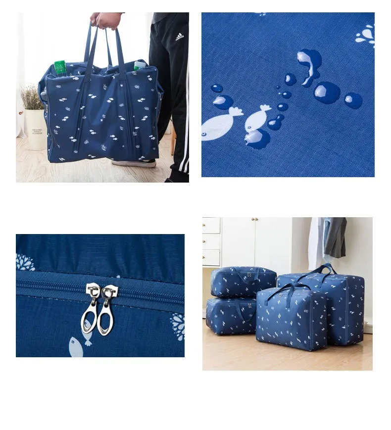 Promotional New Design Luggage Bag Waterproof Foldable Ladies Travel Bags Silk Storage Bag