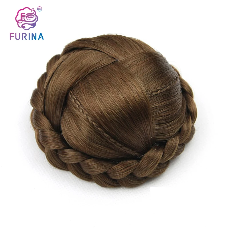 Cheap Manufacture Price Hair Buns Small Fashion Design Donut Bun for Bride Synthetic