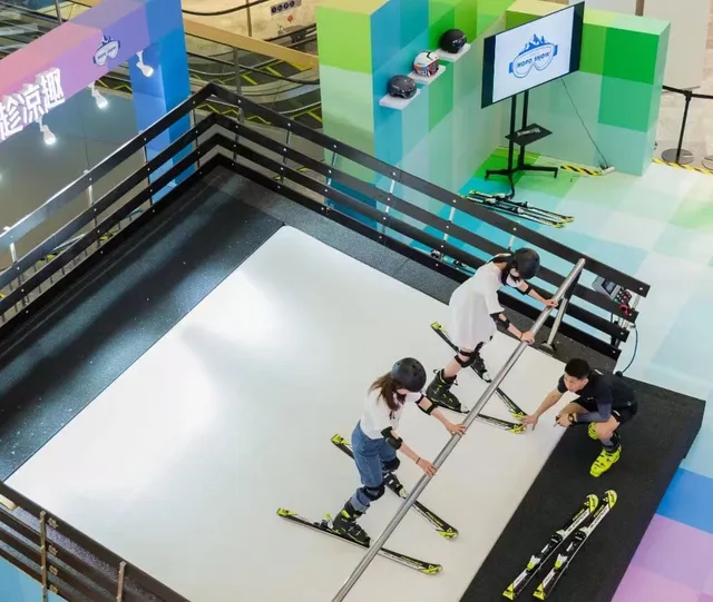 Hot Sale ASN-S-0403 Ski Exercise Machine Ski Machine Body Strong Cardio Exercise All-season Ski Machine