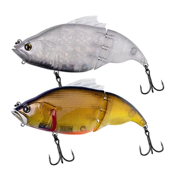 Lure Bass Artificial Hard Bait Plastic Bionic Bait Floating Swimbait 190mm 135g Multi-segment – Soft Lure – view 4