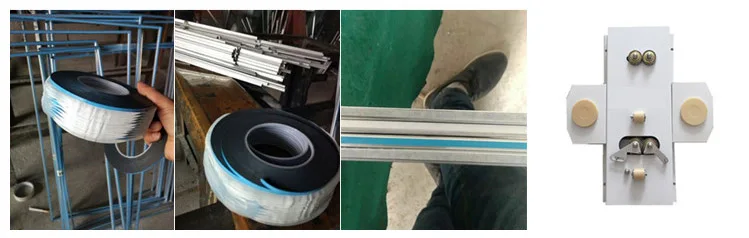 Manual Butyl Tape Applicator Tool for Double Glass Making Machine