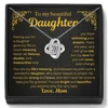 Collana in argento con confezione regalo D Card