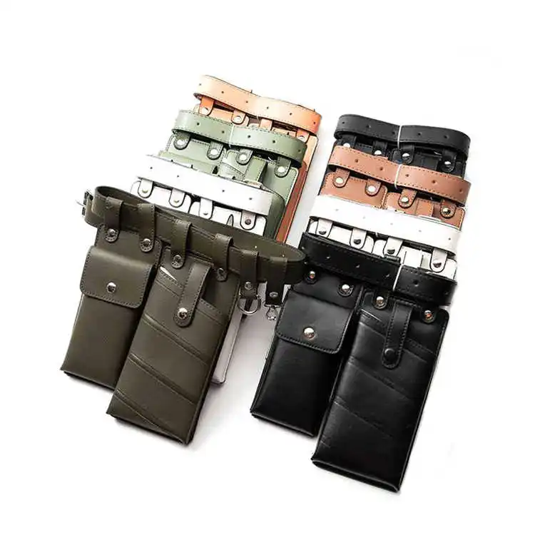 Оптовая Продажа с фабрики PU ремень двумя мини-сумками для женщин