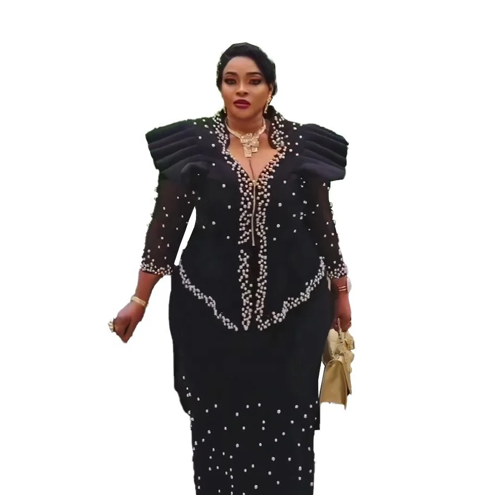 Wholesale elegant dresses african ready to wear party 2 pcs nice african dresses african dresses for woman,2 Pieces