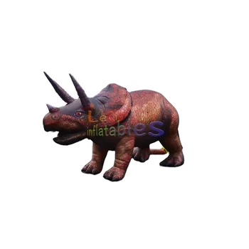 4m/13ft large triceratops dinosaur inflatable cartoon for outdoor factory direct sale inflatable dinosaur cartoon for event