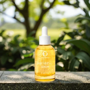 Factory Direct Hydra-Shield Repair Serum Melt-On Plant Microcapsules for Face Leaping Bunny Certified Strengthens Moisture