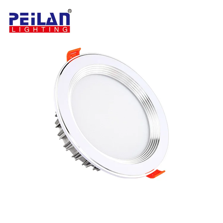 New model 5W 7W 9W 70lm Aluminium color led panel light