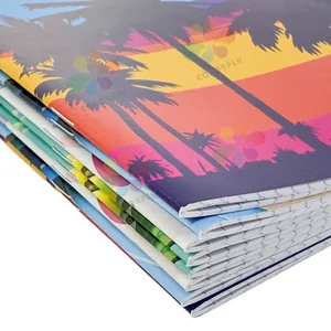 Factory Supply Saddle Stitched Exercise Book with Personalized Cover Artwork Custom Paper GSM and Page Number for Bulk Orders