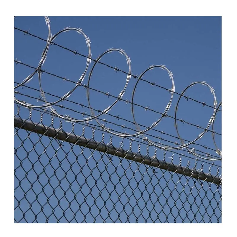 Concertina razor Barbed Wire / Double Strand razor Barbed Wire Fence