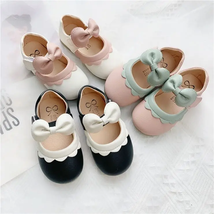 2021 детское праздничное платье высокого качества детская пляжная обувь на мягкой подошве с бантом; Обувь MSgx-13