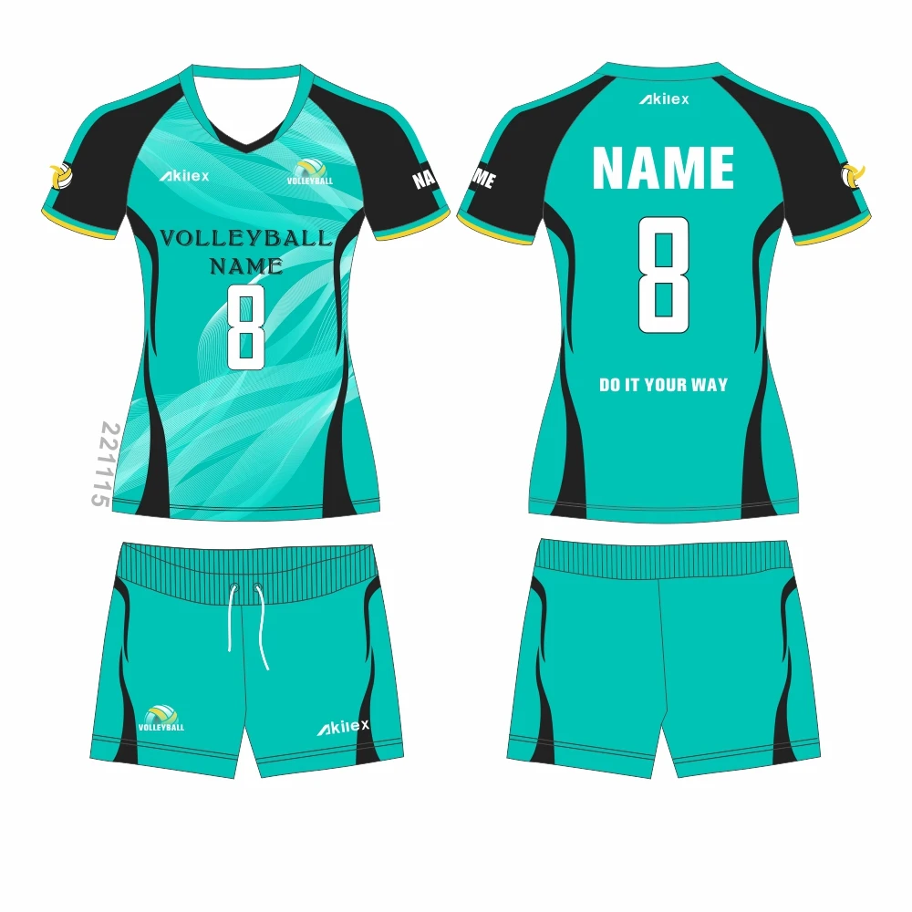 Custom New Design Latest High Quality Volleyball Uniform Designs Volleyball Shirt Beach Volleyball Jerseys